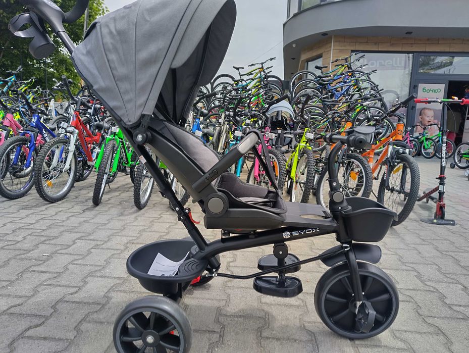 BYOX Детска триколка SUMMER сив