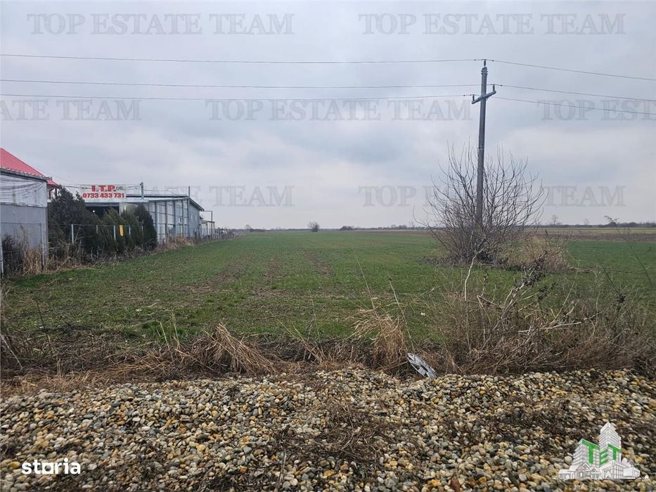 Teren comercial 7169mp la baza nod km35 pe A1