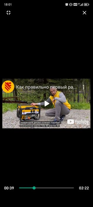 Бензиновый генератор Denzel PS-33