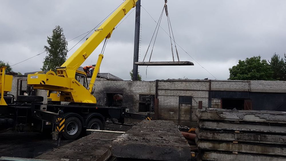 Снос и демонтаж здании и заводов любой сложности. Snos va demontaj.