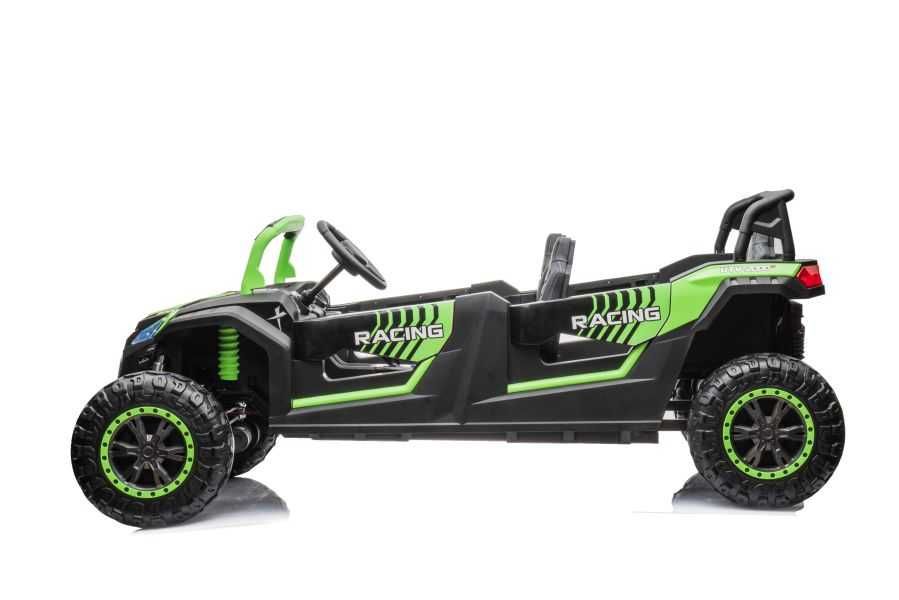 UTV electric pt. 4 copii, Conquerer XXL 600W 24V 14Ah Green