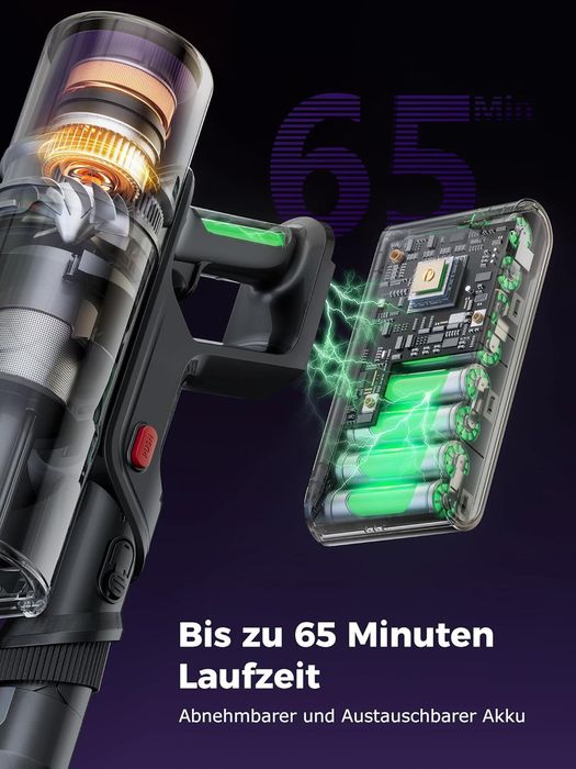Proscenic P16 Безжична вертикална прахосмукачка 550W
