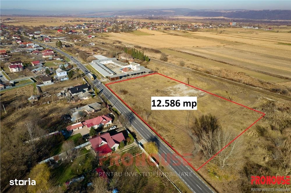 Teren 12.586mp - DN15 - Bacau - Buhusi - deschidere 162ml - posibilita