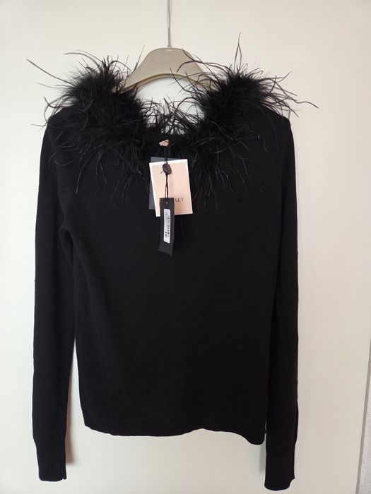 Нова блуза плетиво Twinset с пера