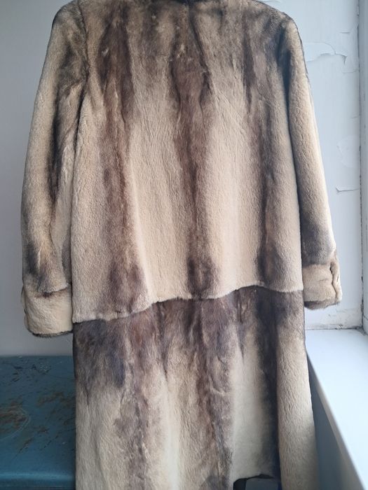 Шуба из стриженной норки