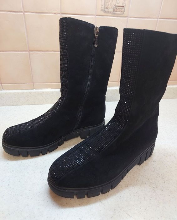 Зимние сапоги натуралка