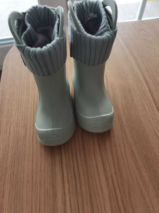 Cizme ploaie DDstep cu soseta fleece 20-21
