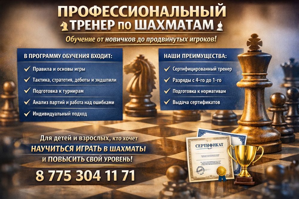 Тренер по шахмату