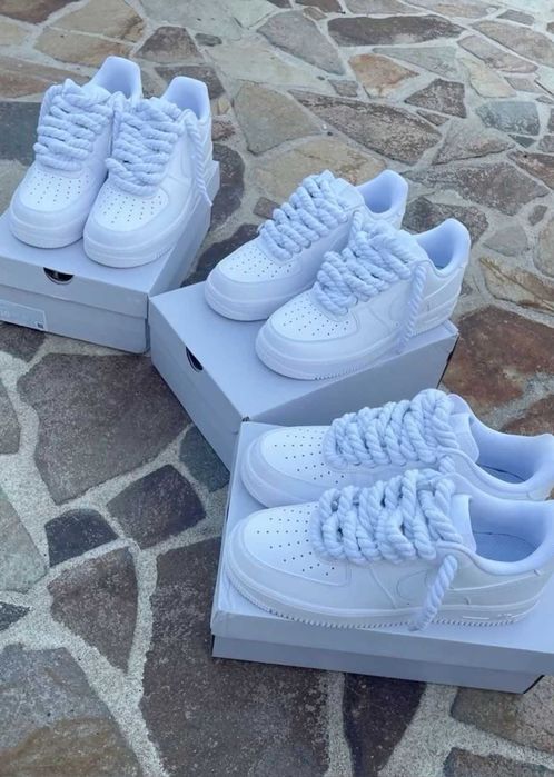 Adidasi Nike AirForce 1 Rope Laces (Colet cu verificare)