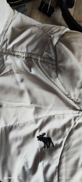 Зимняя американская куртка пуховик Abercrombie&Fitch New York