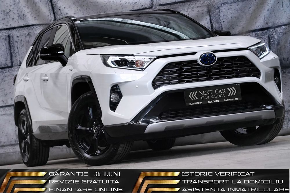 Toyota RAV4 GARANTIE 24 LUNI*RATE*Automata*4x4*Hybrid*Piele*Navi*Camera*Led*Full