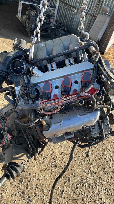 Привозной двигатель на Ауди А6С6 2.8л