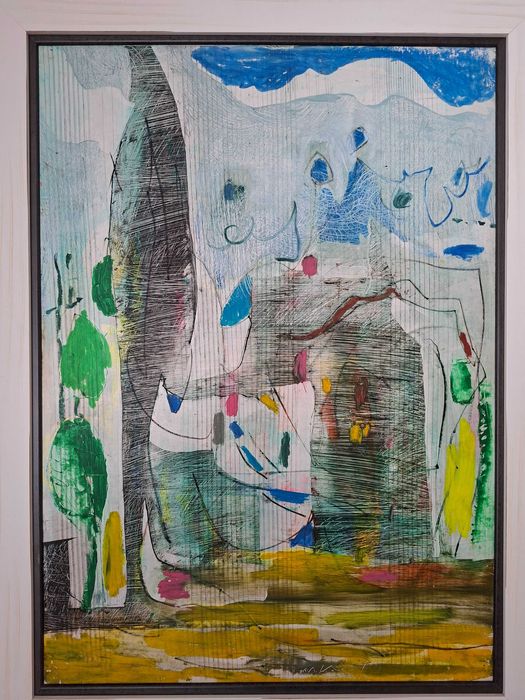 Картина Михаил Мишо  "Романтичен пейзаж"