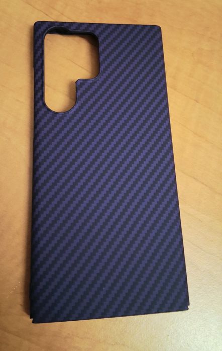 Husa Samsung S23 Ultra,model carbon Purple.