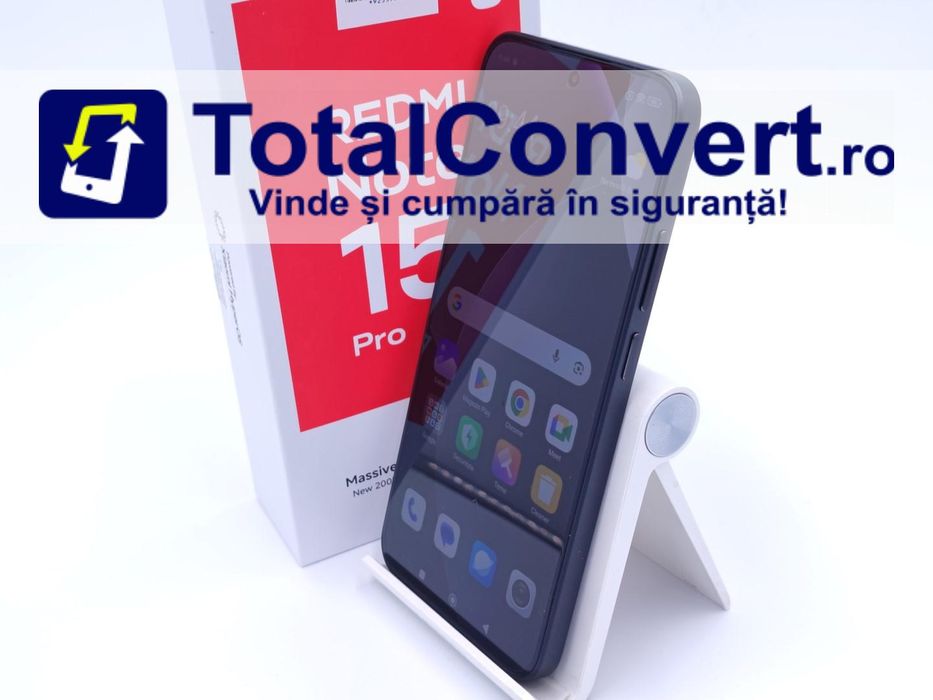 Xiaomi Redmi Note 15 Pro 256GB Black 8GB, Garantie 24 luni | #D92557