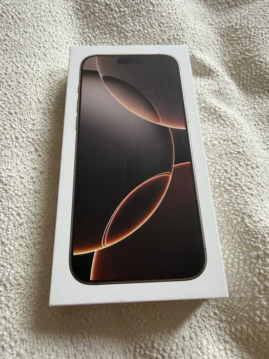 Iphone 16 Pro Max 512GB culoare Desert Titanium baterie 100% ca nou