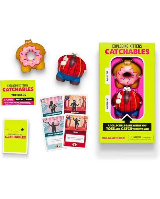 Настолна игра карти Експлодиращи котета Exploding Kittens Catchables 2