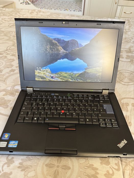 Лаптоп lenovo think pad, 8gb рам