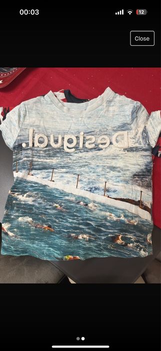 Tricou desigual mas 98 copii