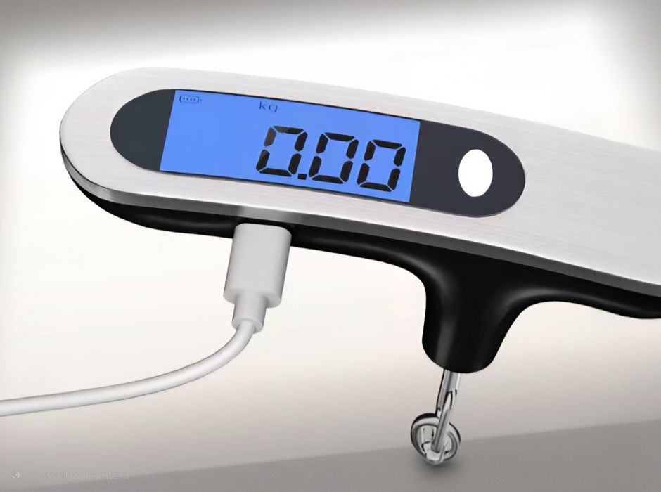 Raqamli elektron qo‘l tarozi — 50 kg gacha yuk uchun aniq o‘lchov