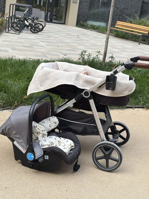 коляска трансформер 3в1 Tomix Sunny