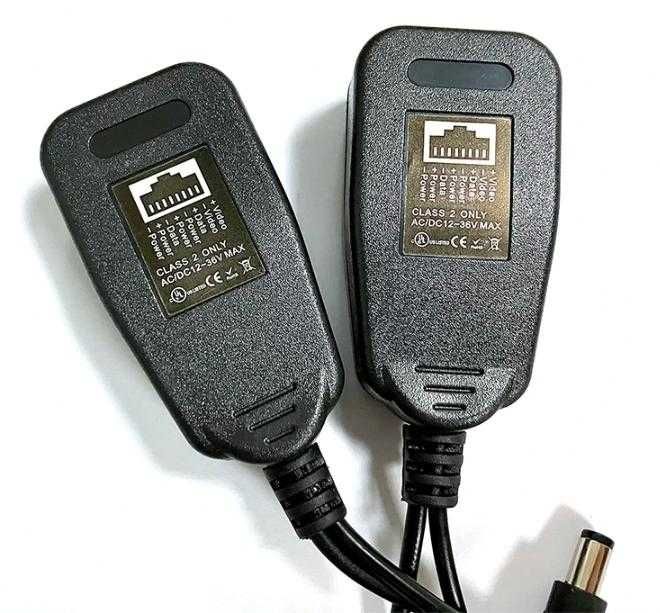 8MPx 4K Video Balun RJ45 към BNC Video Трансийвър Чифт Видео Балуни