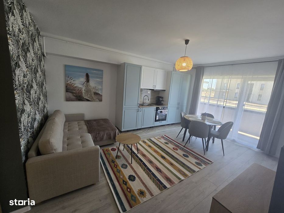 Apartament 2 camere complet mobilat utilat prima inchiriere