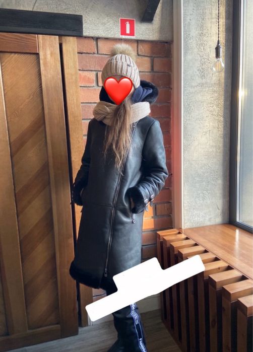 Продам натуральную кожаную дубленку