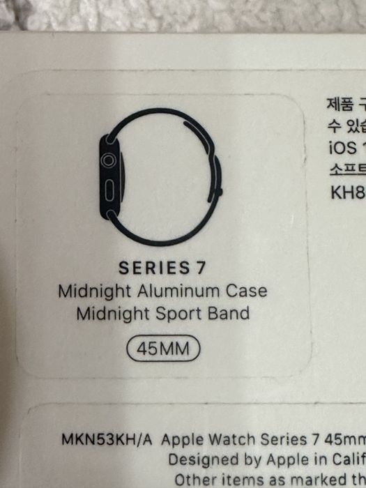 Продам apple watch 7 45mm