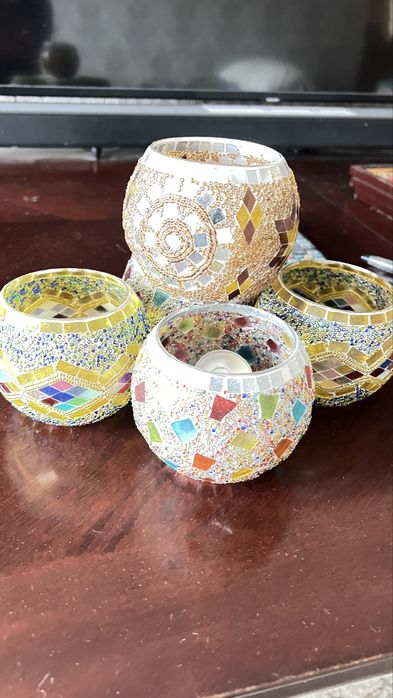 Подсвечники Стеклянные