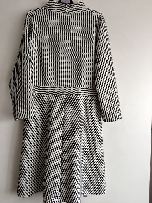 Rochie alb-negru