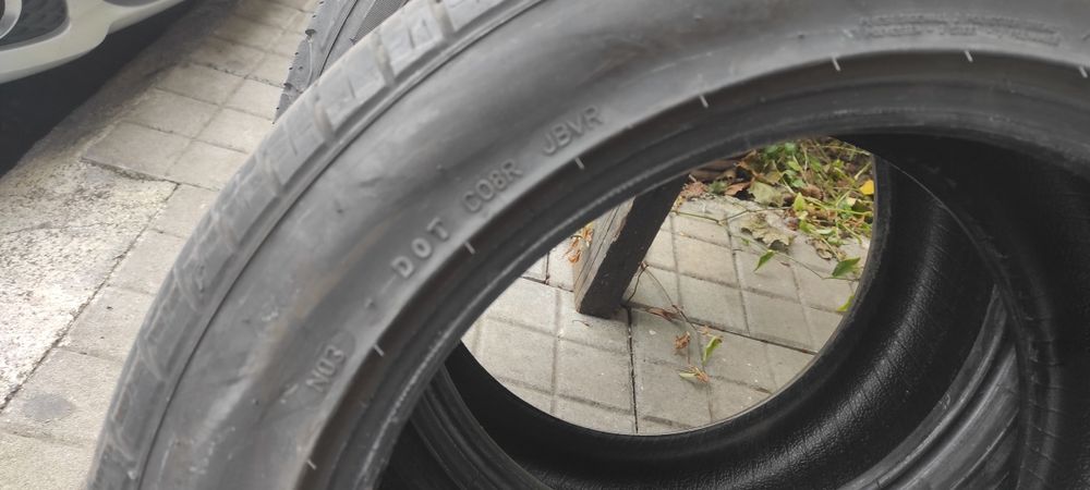Летни гуми 17",  4 - броя комплект , на не повече от 500 км.