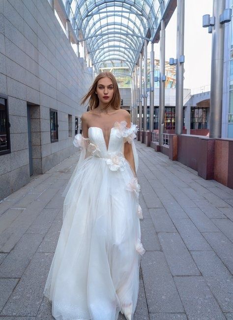 Свадебное дизайнерское платье Papilio