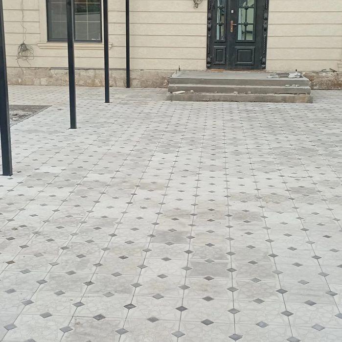 Укладка брусчаток