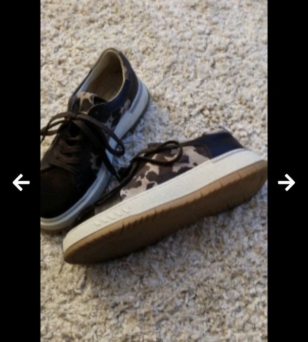 Маратонки естествена кожа нови