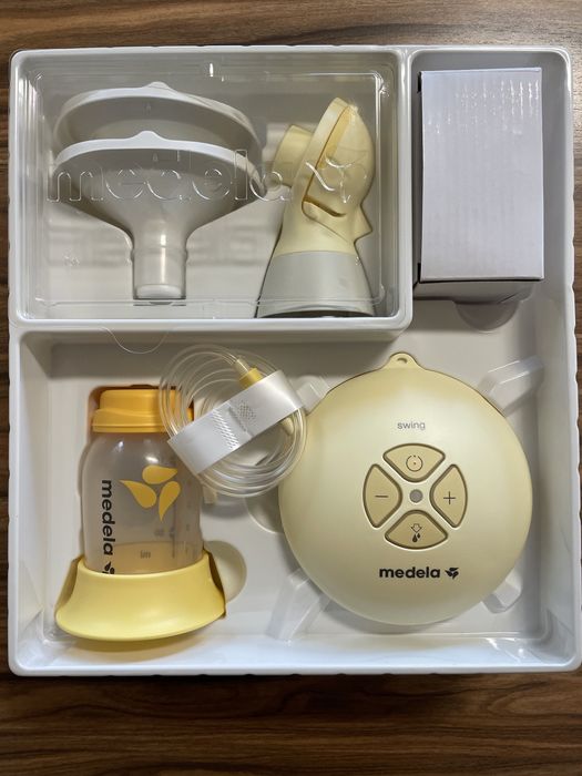 Помпа за кърма Medela Swing Flex, Електрическа, Двуфазна