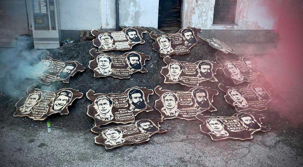 Голяма Карта България 100х60см