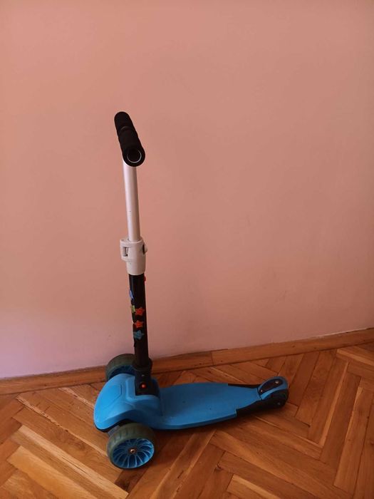 Тротинетка Kikka Boo Jett Blue + каска