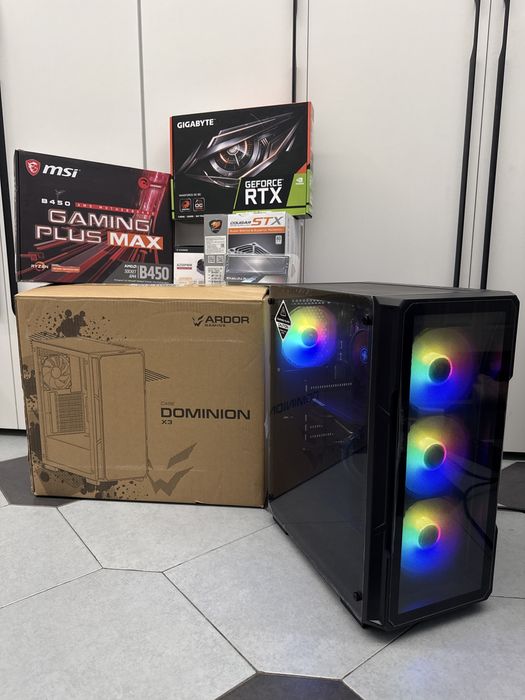 Ryzen 5 3600 | 2060 Super 8 GB | RAM 16 GB (8x2) DDR4 | Cougar 750W