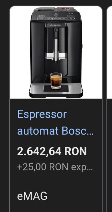 Espressor Automat Bosch VeroCup 100 - Cafea la o atingere de buton!
