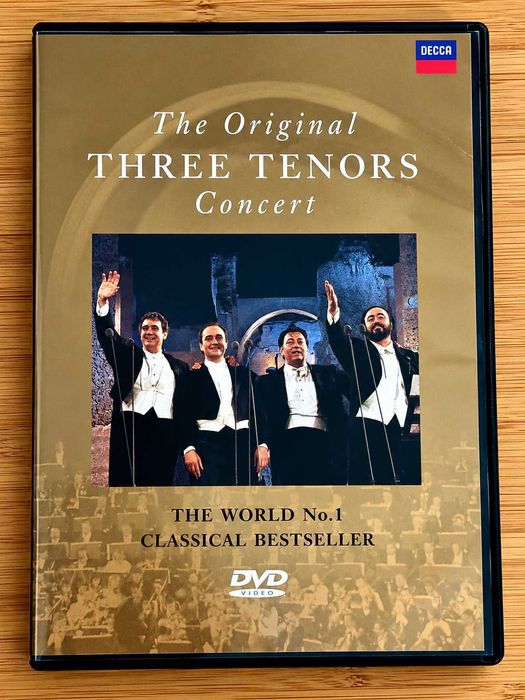 Vand DVD The Original Three Tenors Concert The world No.1 Classical Bestseller Original