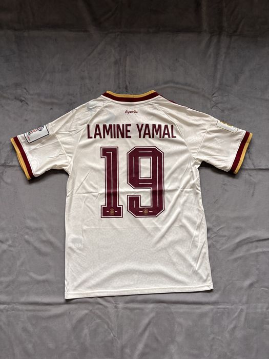 Tricou de fotbal cu Lamine Yamal
