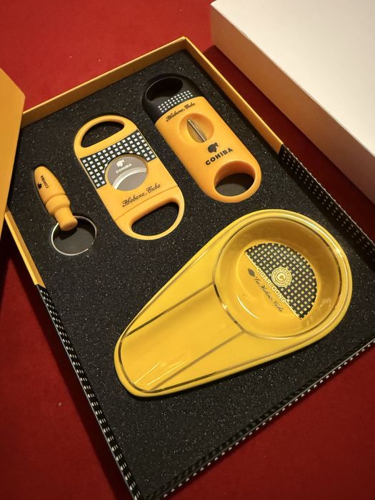 Set cadou Cohiba pentru trabucuri – accesorii deluxe (NOU)