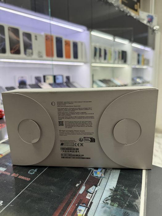 Apple watch ultra 3 49mm Natural TI AB Ocean Band *Запечатан*