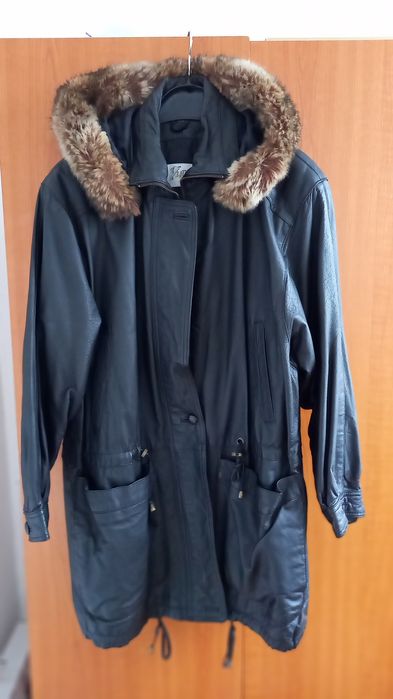 Geacă de piele (parka )