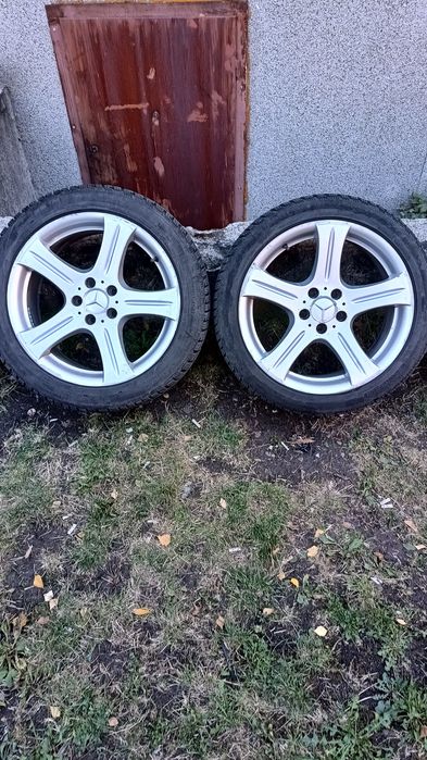 Джанти за Мерцедес 18ц. със зимни гуми 300€