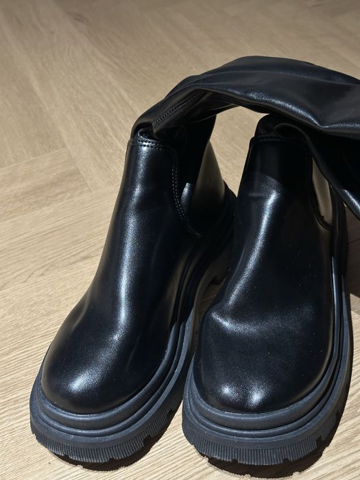 Высокие ботфорды (весна-осень)