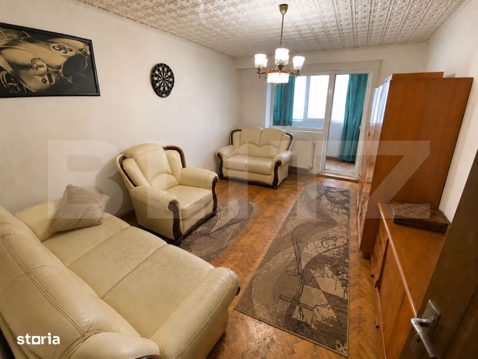 Apartament 2 camere decomandate, 52 mp, etaj intermediar, zona Calea F — fotografia 1