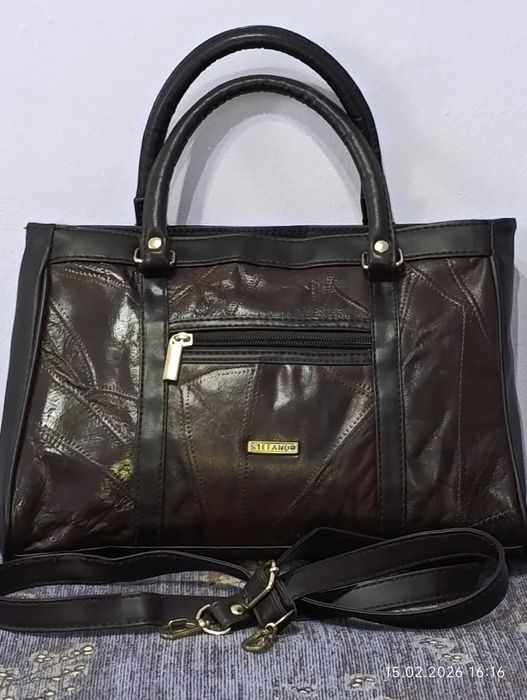 Кожаная сумка. Б.У