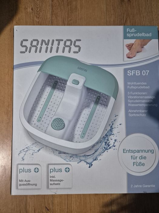 Вана за крака и електрическа пила